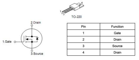 場效應(yīng)管3205參數(shù)