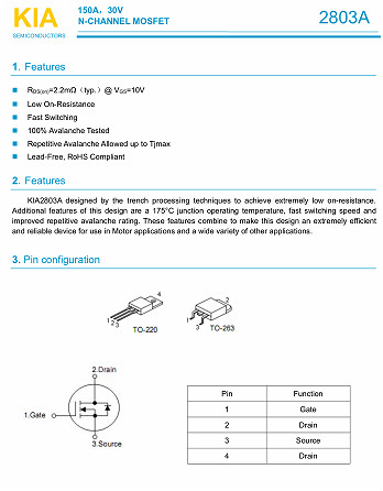 AON6512替代,AON6512規格書,30V/150A