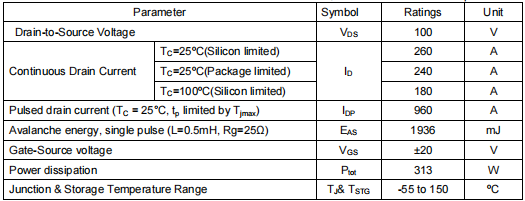 電池管理系統BMS,1810MOS管