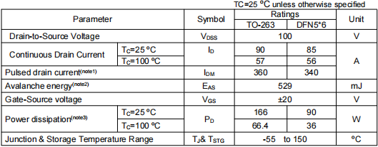 80n10場效應管,KCX3310A參數