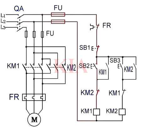 互鎖正反轉控制電路