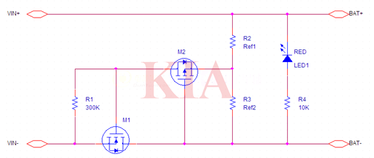 充電器防反接電路