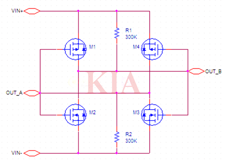 充電器防反接電路
