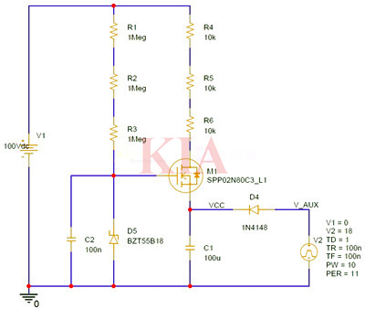 開關電源啟動電路