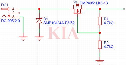 24v輸入保護電路