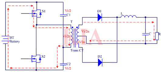 半橋功率變換電路原理,半橋變換器原理-KIA MOS管