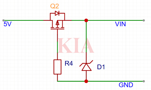 背靠背防倒灌電路