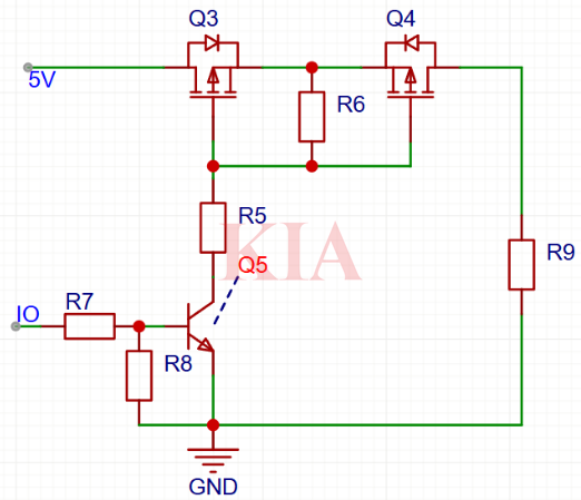 背靠背防倒灌電路