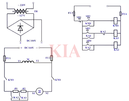 直流電機調(diào)速電路