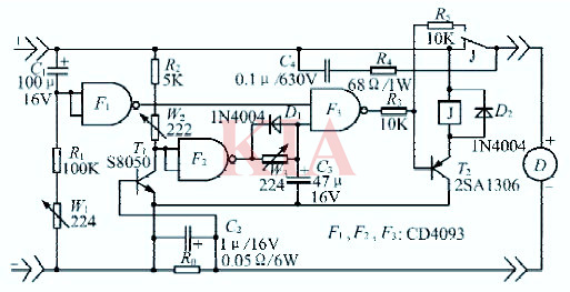 直流電機(jī)過(guò)流保護(hù)電路,原理詳解-KIA MOS管