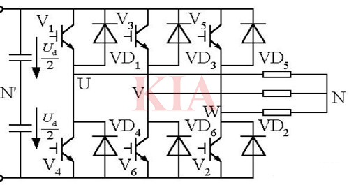 三相橋式逆變電路